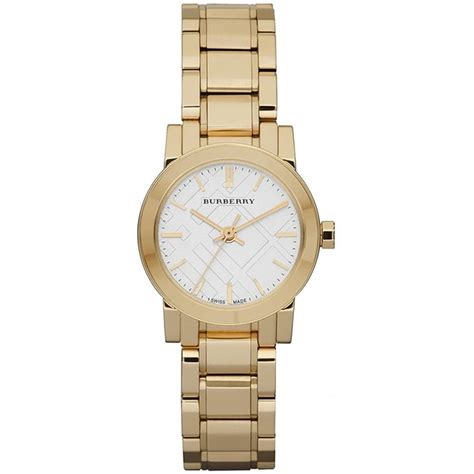 burberry the city gold watch|burberry gold watch women's.